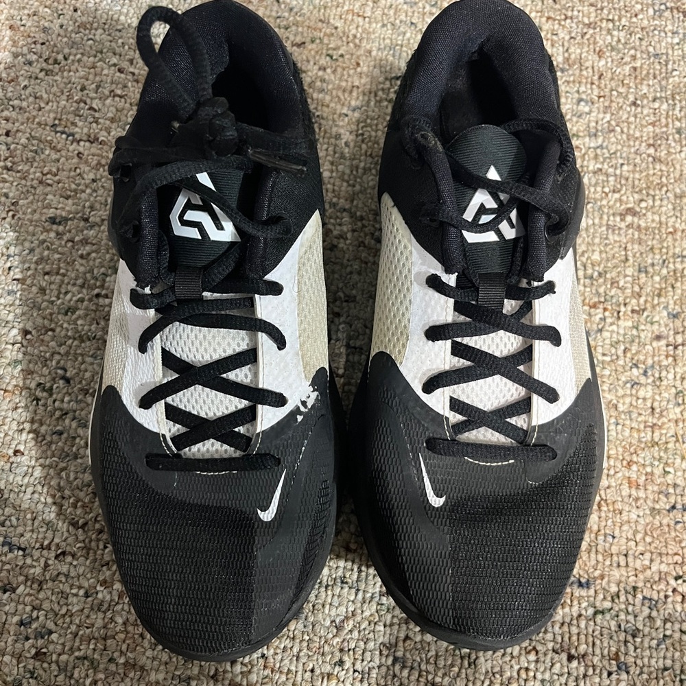 Black & White Nike Basketball Sneakers “Giannis”